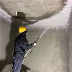奎峰供应无机纤维喷涂胶 承接电梯井道隔音喷涂施工 配备二十年的施工师傅