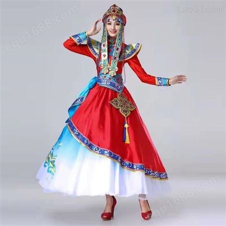 56民族少数民族表演演出服装蒙古族傣族藏族