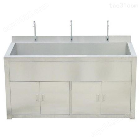 定制科研304不锈钢手术室洗手池 不锈钢制品厂家价格