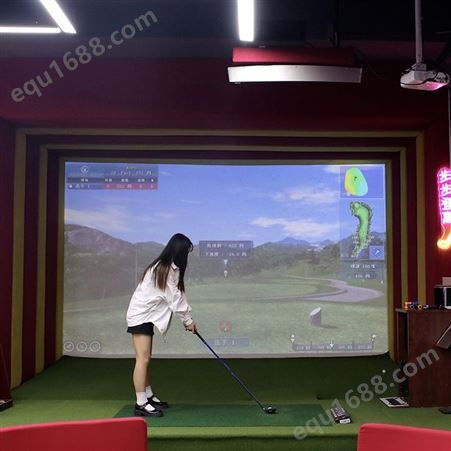 室内模拟高尔夫设备 史可威数字互动弓箭馆设施