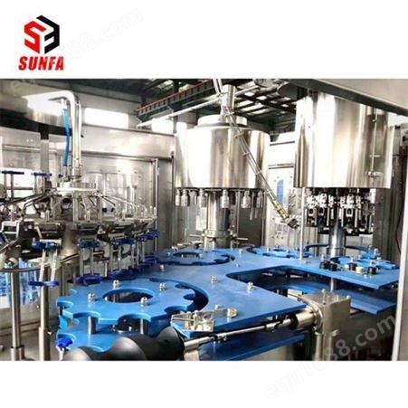 SF18-18-6果汁饮料灌装机 饮料生产设备 草莓汁生产线