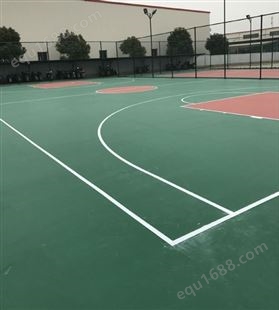 环保硅Pu 球场弹性硅Pu塑胶篮球场地面