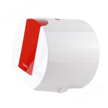 卫生间纸巾盒厕所小卷纸盒纸架洗手间抽纸筒免打孔家用防水VX784