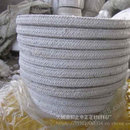 陶瓷纤维绳的标准 高温陶瓷纤维绳 1200°陶瓷纤维绳