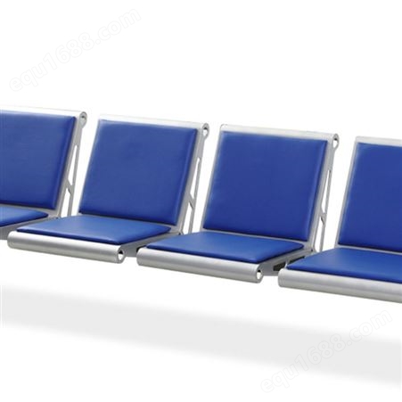 南京中多浩 连排椅机场椅 公共座椅 长椅 银行医院等候椅 输液椅 休闲排椅 深蓝色4人
