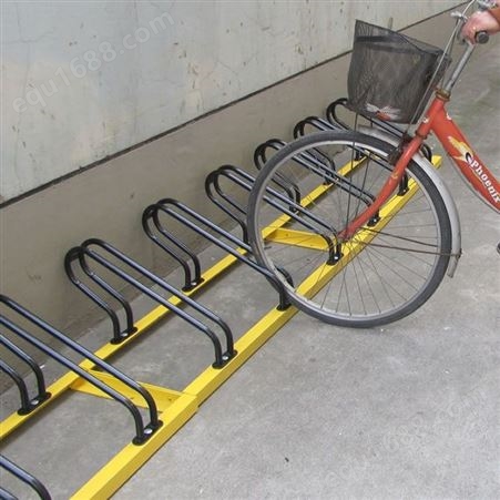 供应世腾不锈钢圆形自行车架 高低自行车架 停车场护栏车架 货源充足 款式多样