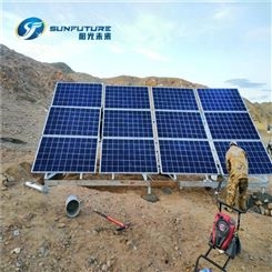 太阳能发电站 光伏离网系统 1500W 农村家用储能