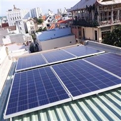 屋顶光伏电站 80kW太阳能光伏发电系统 并网光伏分布式系统