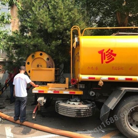 北京石景山大型管道疏通 管道检测 泥浆抽运清理 明沟暗渠清理