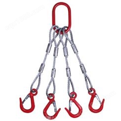 五肢钢丝绳索具/吊钩索具/斯迈克钢丝绳索具厂家