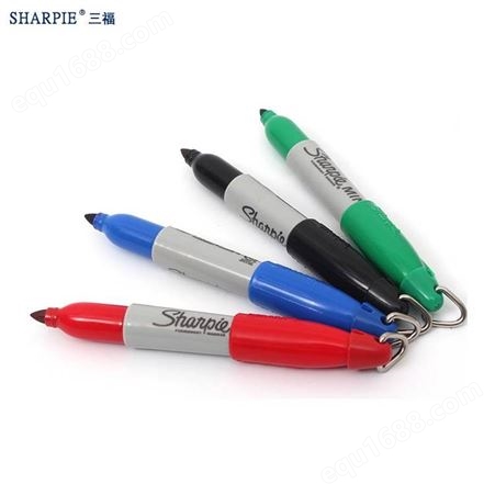 三福Sharpie迷你型 高尔夫球袋Mini记号笔带挂勾彩色四色套装