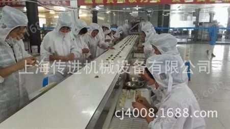 供应手工水饺输送机-食品级皮带包装-皮带输送机