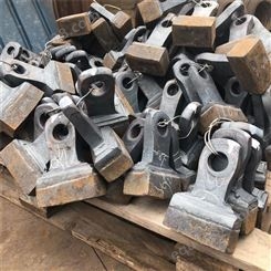 中州高锰钢锤头 石子破碎机锤头厂家 锻造高铬复合合金锤头
