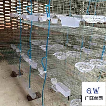 立体式鸽笼 养殖设备 铁丝笼层叠笼 工厂