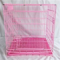 推荐铁丝宠物笼子 加固不锈钢铁丝笼 大型犬笼子