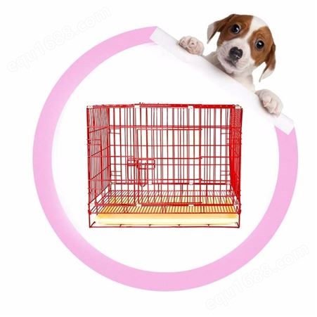 狗笼猫笼 家用宠物笼 可折叠外出携带笼