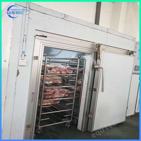 进口号肉解冻机 山东智汇加工定制低温高湿解冻机 整鸡缓化设备