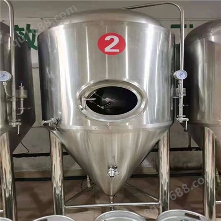 供应二手啤酒设备 二手自酿啤酒设备 两锅三器啤酒精酿设备