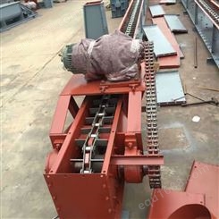 物料排屑机粉煤灰埋刮板输送机定制输送设备
