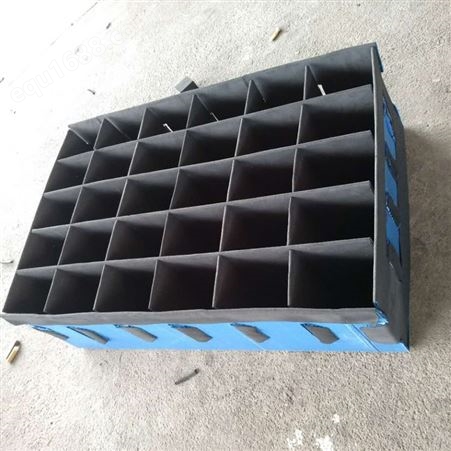 PP塑料防静电中空板刀卡 隔板可折叠中空格子板 中空板箱内材厂家