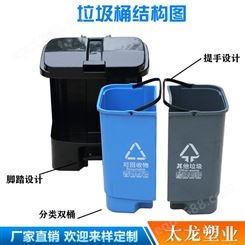 环卫垃圾桶20L垃圾桶 昆明环卫垃圾桶批发价格 