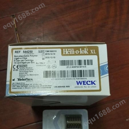 泰利福威克WECK Hem-o-lok 544230 进口塑料夹钛夹