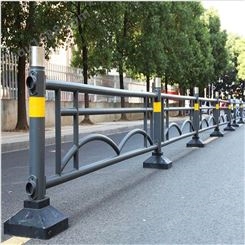 栏杆铝合金护栏 城市道路护栏供应商 成都隔离护栏