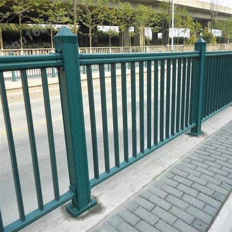交通隔离栏 小区铝合金围墙护栏 隔离护栏颜色
