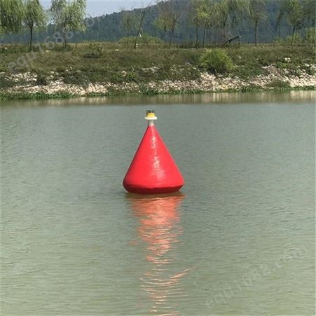 直径700900锥形塑料内河湖面聚乙烯材质警示浮标天蔚科技