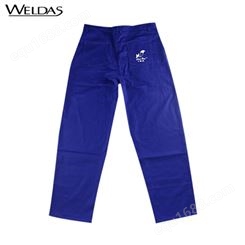weldas/威特仕 33-9700 防火 阻燃 全棉蓝色焊接裤