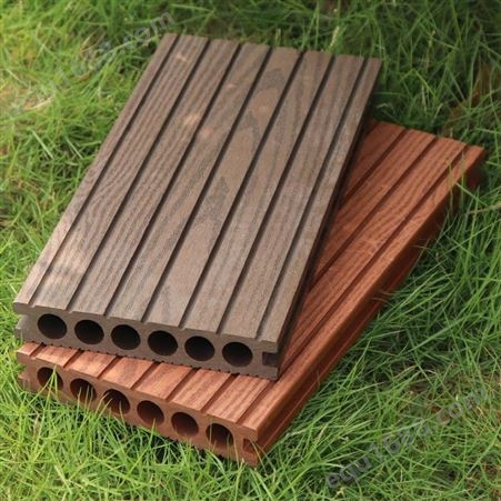 链工方孔塑木地板户外防腐木地板园林工程木塑板材