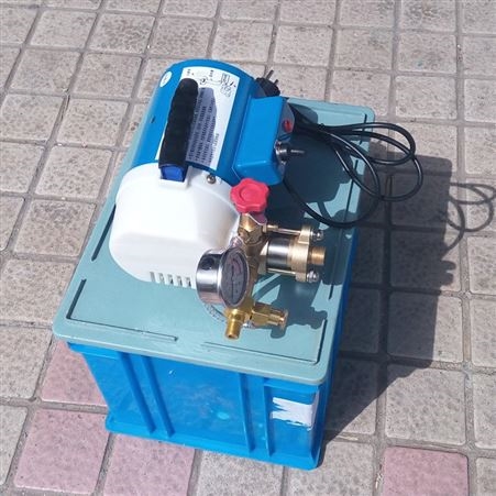 轻便型管道测压机 60公斤水管检漏泵 电动试压泵