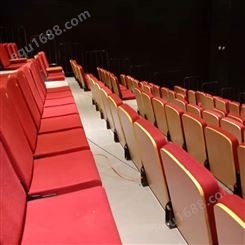 安徽芜湖篮球场座椅 观众席看台座椅 电影院报告厅软包看台椅