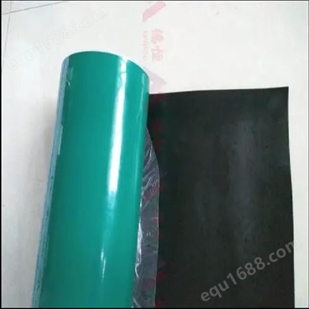绿色防静电工作台垫 w-04防静电胶皮 阔海-橡胶板 PVC静电皮