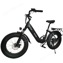 雪地电动自行车折叠助力电动车中置电动自行助力车拖挂自行车支架