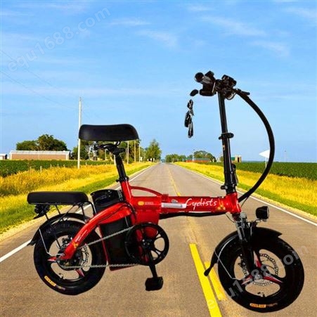 折叠电动自行车代驾折叠电动车锂电电动自行车铝合金电动车