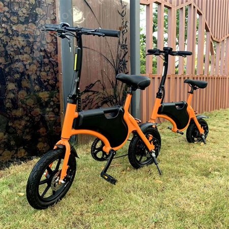 小型迷你电动自行车折叠助力电动车中置电动自行车自行车拖挂支架