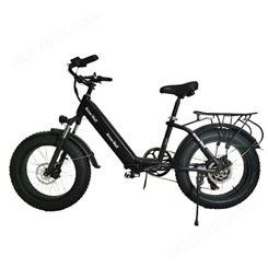 电动自行车20寸助力电动车中置助力山地车折叠电动车八方中置电机