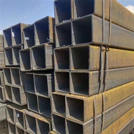 贵阳厂家供应100*150*3黑方矩管 房屋加装立柱钢材送货上门