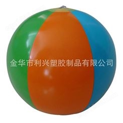 pvc六片球 充气沙滩球 水上充气玩具 充气水球 儿童充气球
