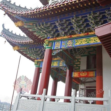 光盛装饰 北京古建彩绘 彩绘材料 厂家