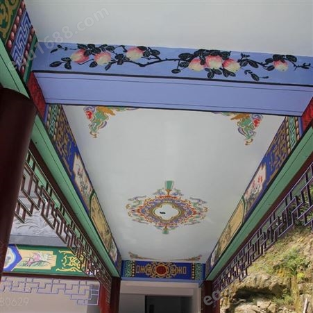 湖南古建筑彩绘彩画公司 光盛装饰