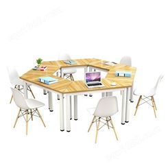 幼儿园小学中学大学学生专用六角桌组合桌禹阳