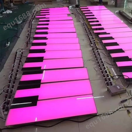 地板钢琴 蝶恋花出售 大型脚踩音乐发光装置 儿童亲子互动道具