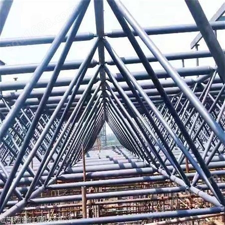 焊接球网架加工厂 昆仑专业钢结构制造厂 加工空心球煤棚 管桁架