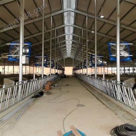 大风扇 镀锌材质制作 牛舍养殖用负压风机 源博华