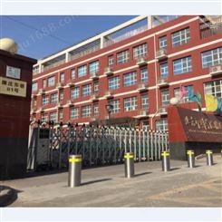 中海华科 北京阻车柱 升降柱批发 企事业单位防撞柱路障柱