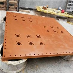 橘红色电木板加工耐高温胶木板酚醛树脂板治具防静电绝缘板定制