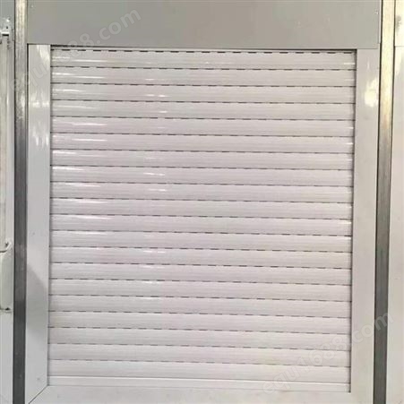 铝合金钢制彩钢无机布卷帘门 欧式保温门  商场 门市 定制安装
