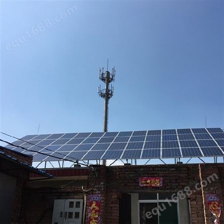 全套阳光房太阳能光伏发电 别墅斜屋顶10KW并网分布式系统